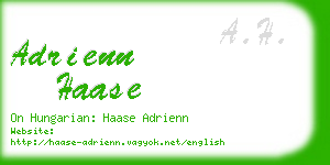 adrienn haase business card